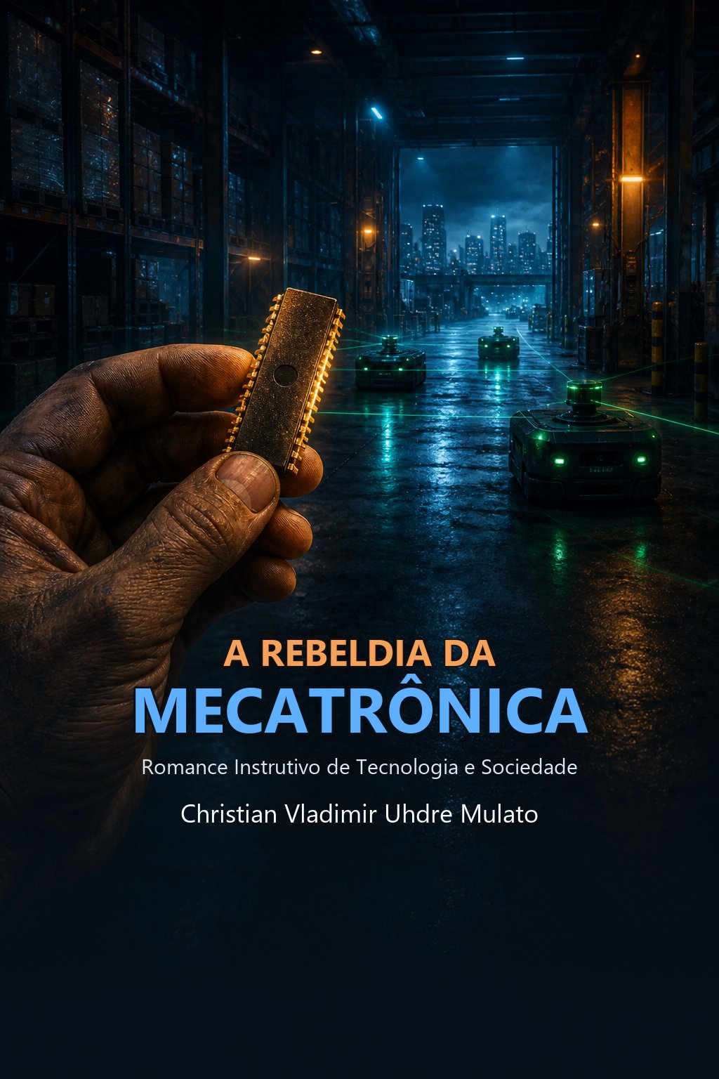 Capa do livro A Rebeldia da Mecatrônica